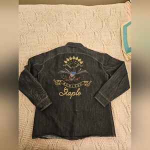 Staple Embrodider Jean Jacket